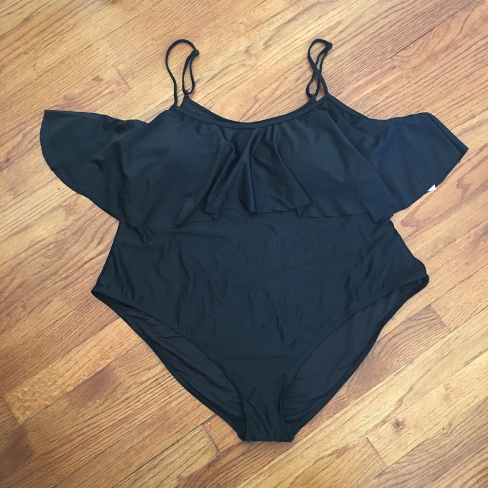 BooHoo Off The Shoulder One Piece